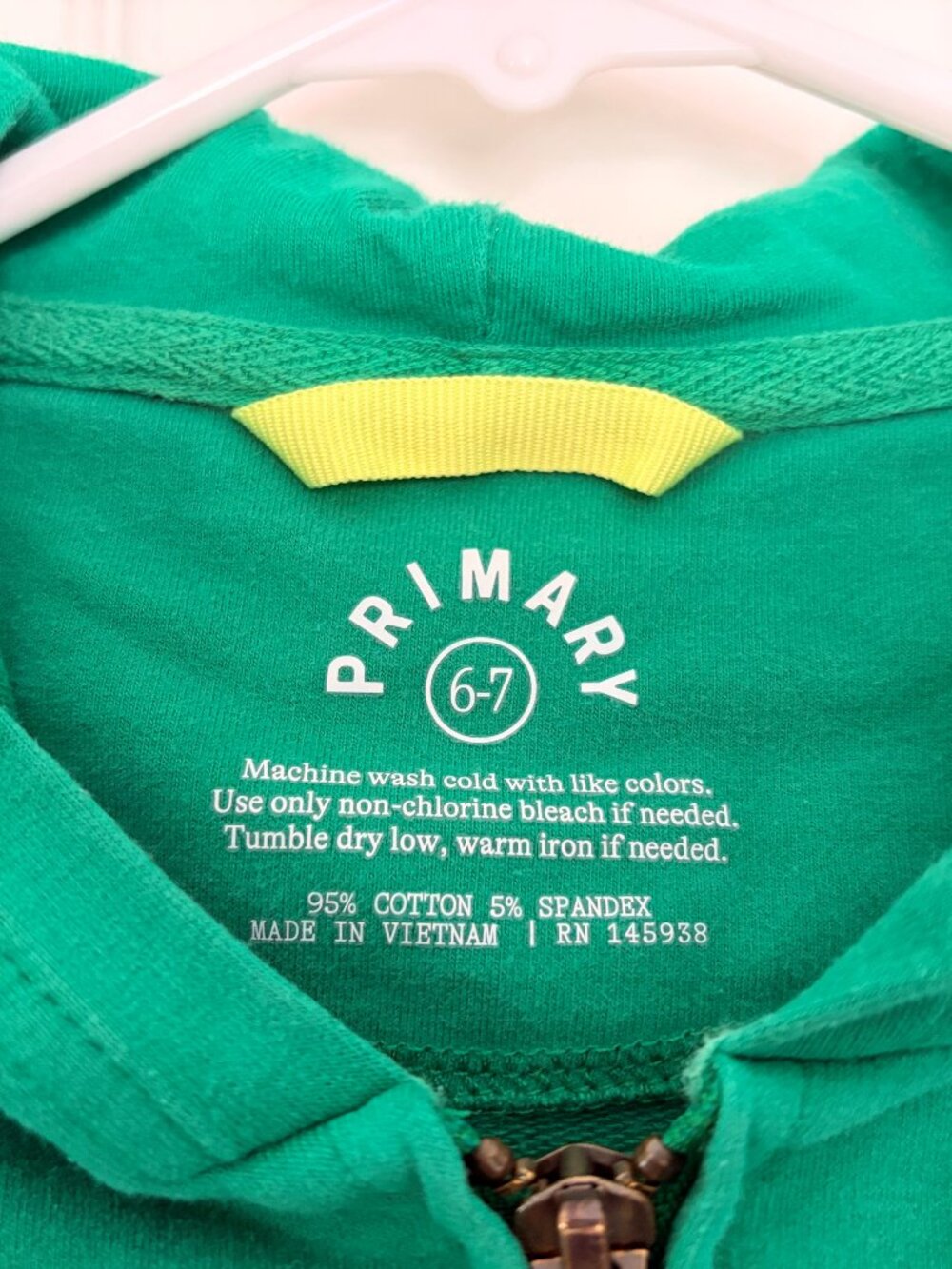 Primary Zip Hoodie